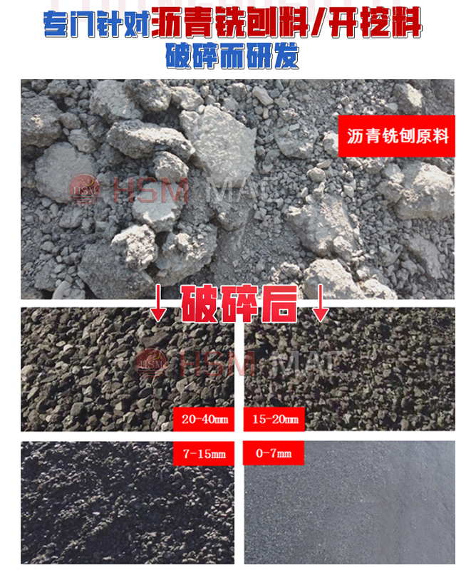 铣刨料破裂机 铣刨料破裂机